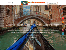 Tablet Screenshot of healingcrossroads.com